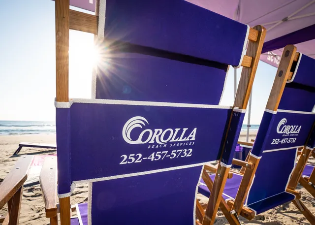 Beach Rental Chairs - Corolla Beach Services